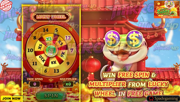 Slot Gacor Lucky Snake Wheel WD Jutaan dalam Sekejap